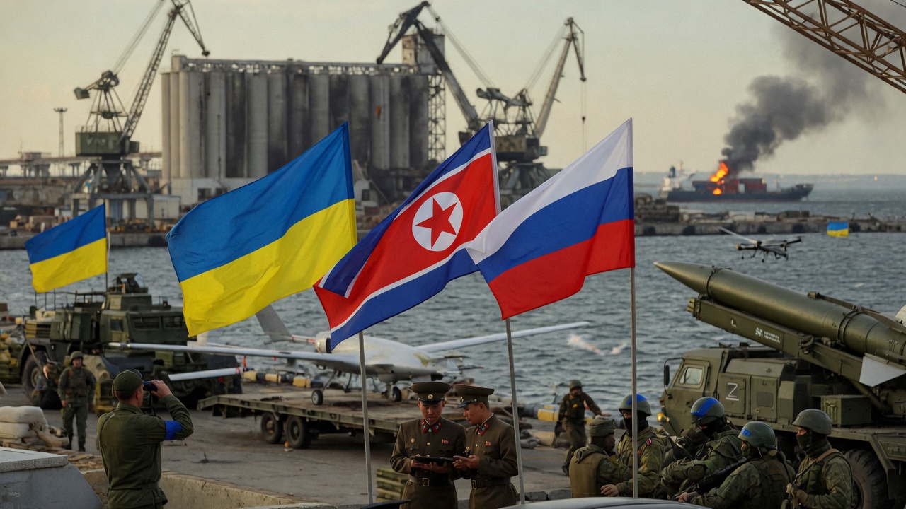 Ukraine Reports North Korean Troop Deployment and Fresh Strikes on Odesa