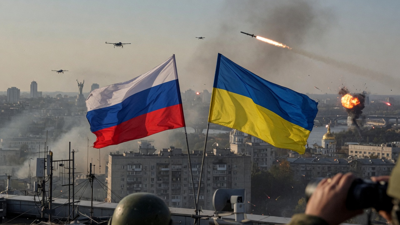 Russia launches major drone and missile barrage on Ukraine