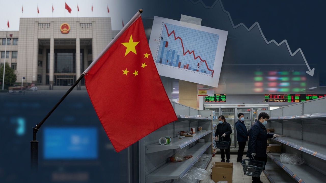 China Retail Sales Contract for First Time Since Pandemic
