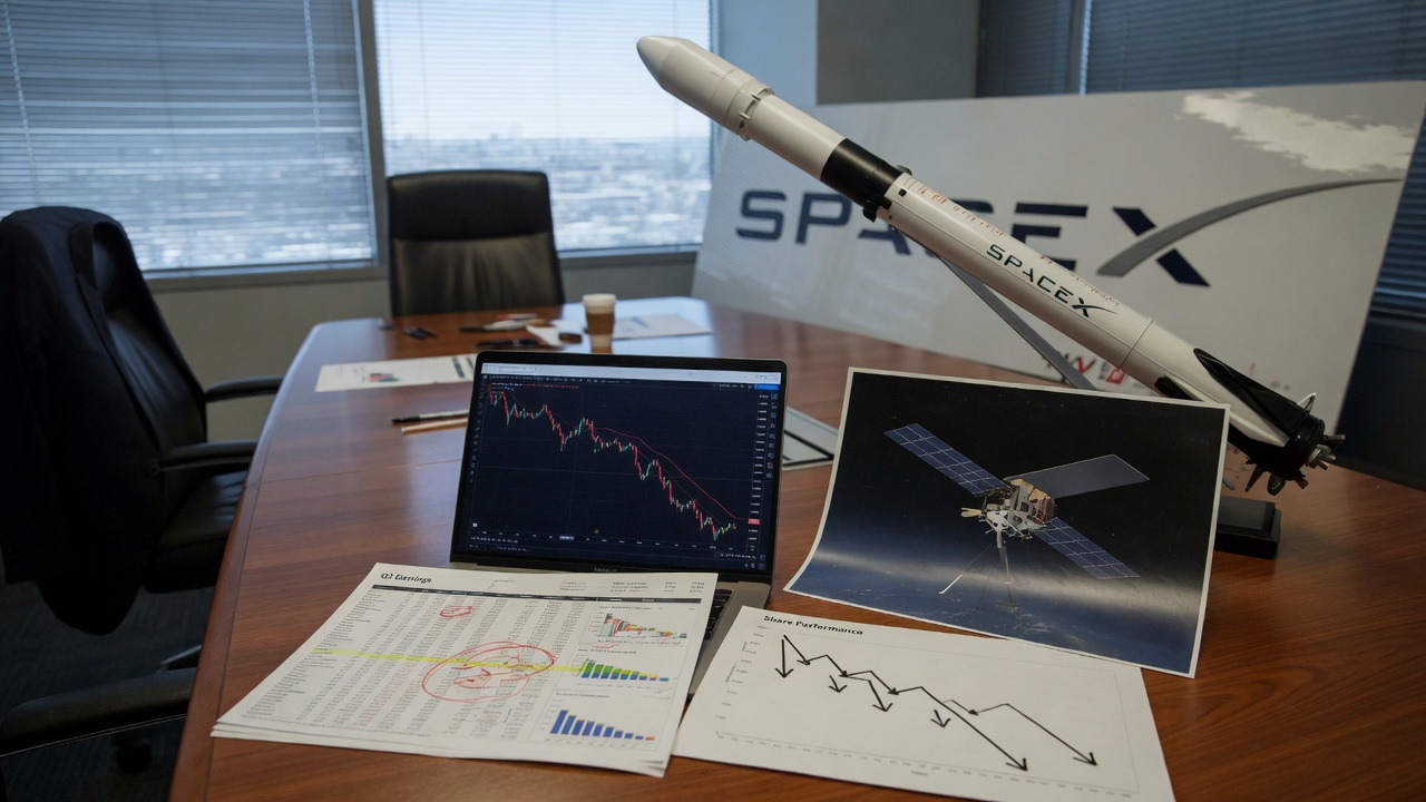 SpaceX Debut Earnings Trigger 13% Stock Drop Despite Revenue Beat