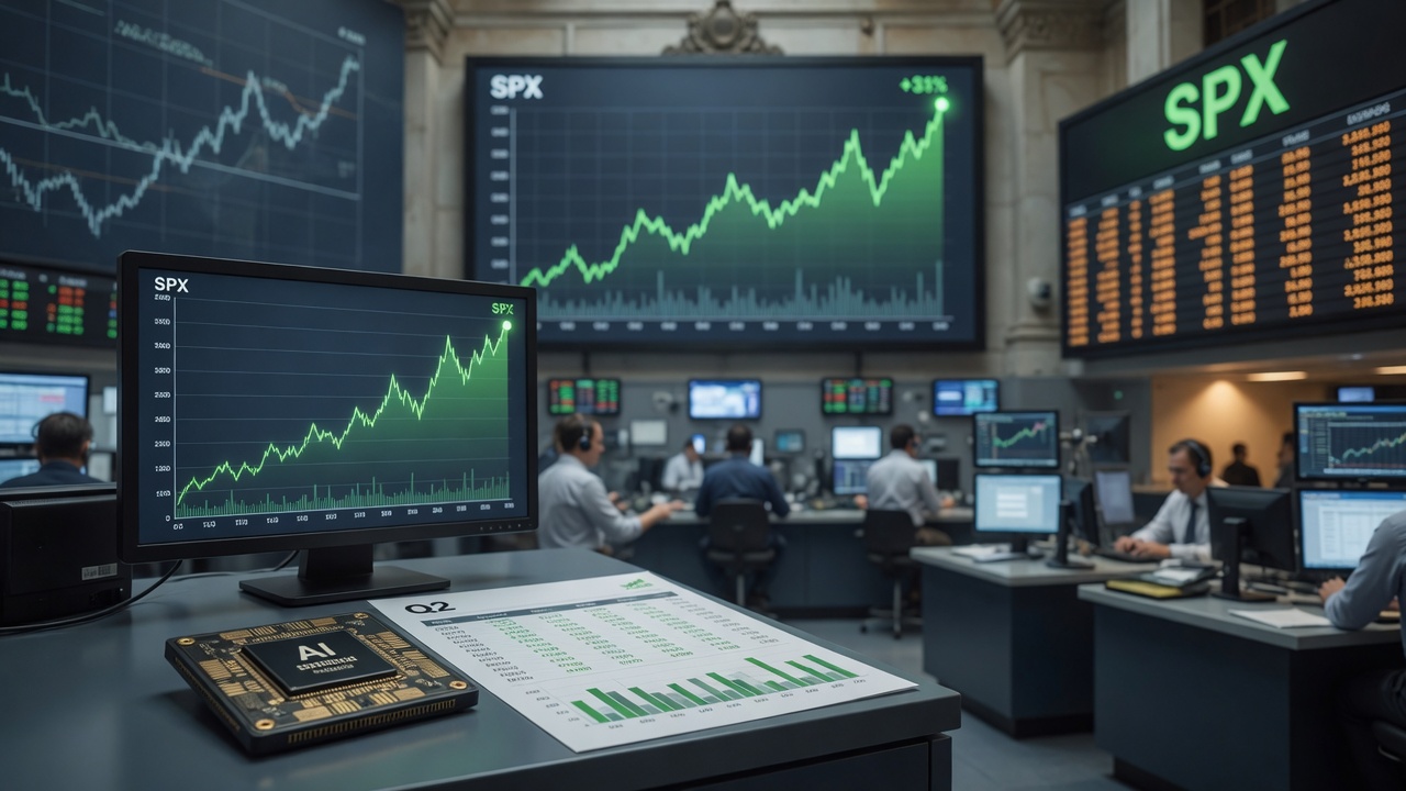 S&P 500 Hits Record High on Booming Q2 Earnings Season