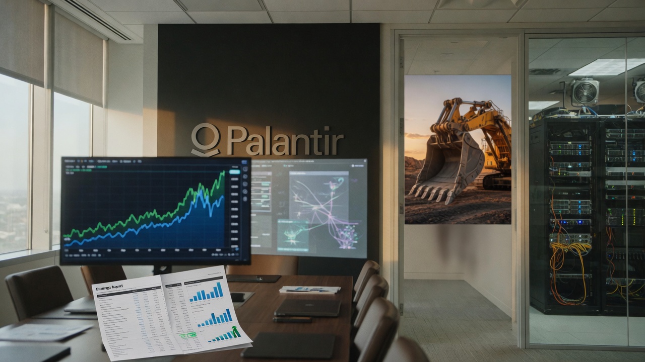Palantir and Caterpillar Deliver Blowout Q2 Results, Igniting AI and Industrial Rally
