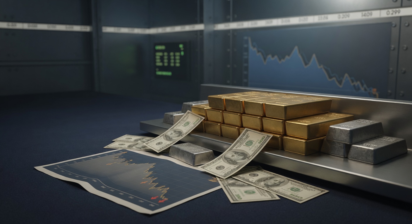 Precious Metals Fall Amid Dollar Strength and Iran Deal Uncertainty
