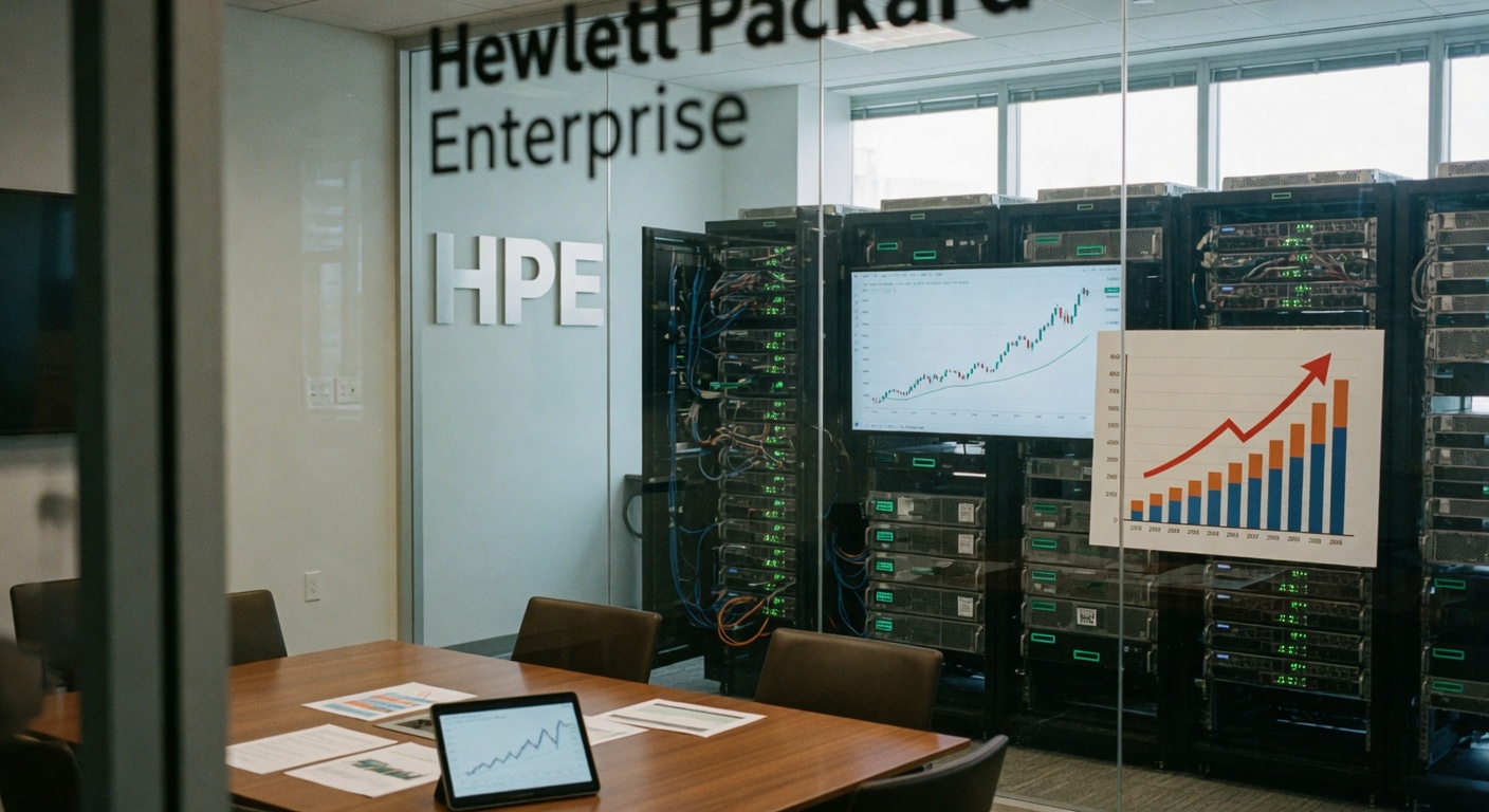 HPE raises FY2026 revenue forecast on AI server demand surge