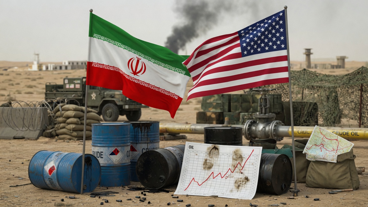 Oil Heads for 21% Monthly Gain as Iran War Escalation