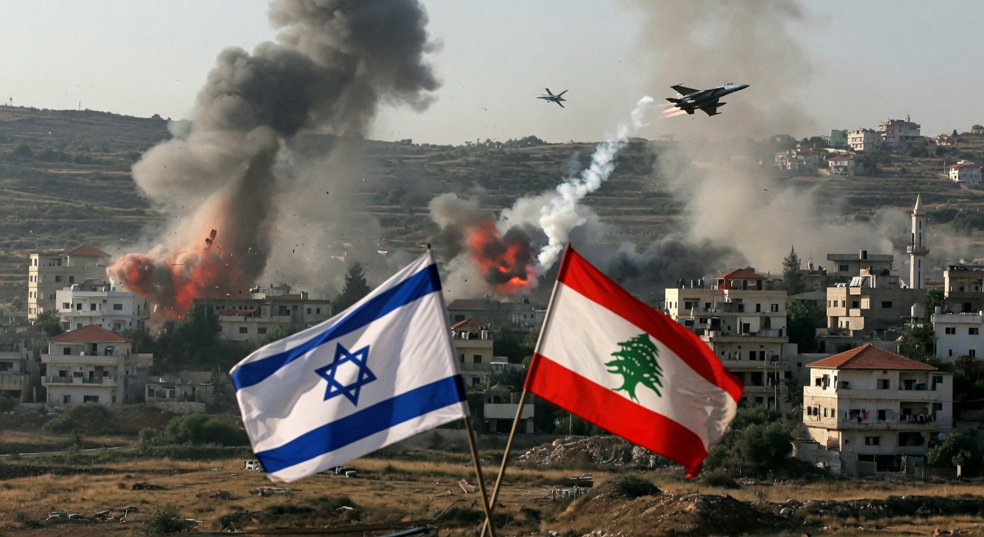 Israel Strikes South Lebanon After Pausing Beirut Attacks