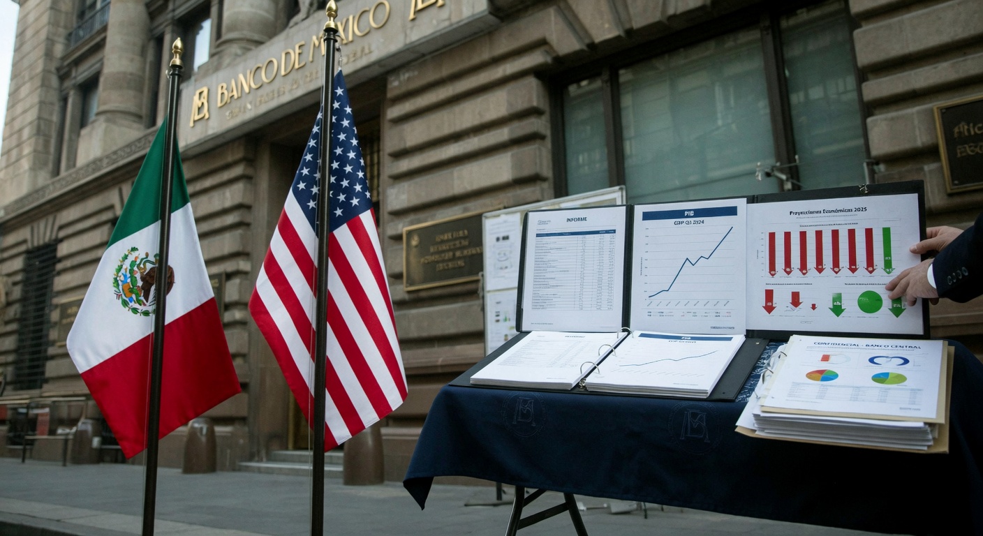 Bank of Mexico Lowers 2026 GDP Growth Forecast to 1.1%
