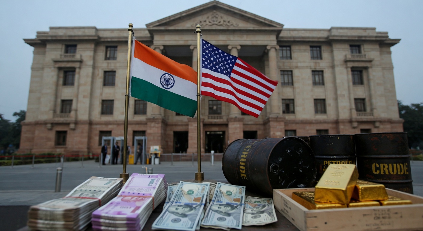 Indian Rupee in Focus Ahead of RBI Policy Decision