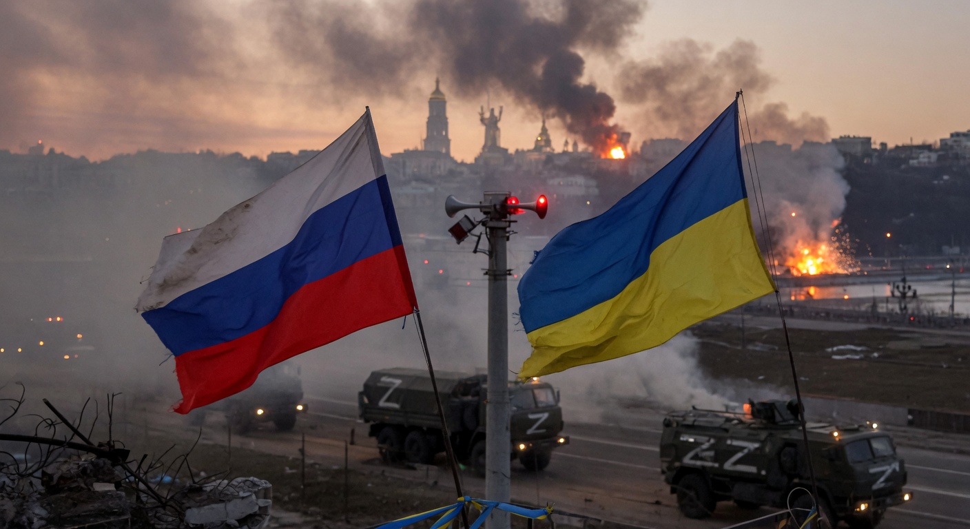 Russia Launches Major Attack Across Ukraine, Killing Nine