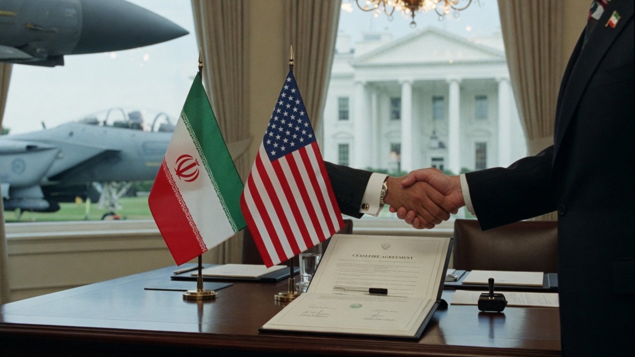 Trump Calls Off New Strikes on Iran as Tensions Ease
