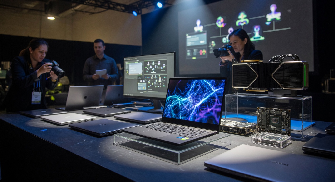 Nvidia unveils first PCs designed for AI agents