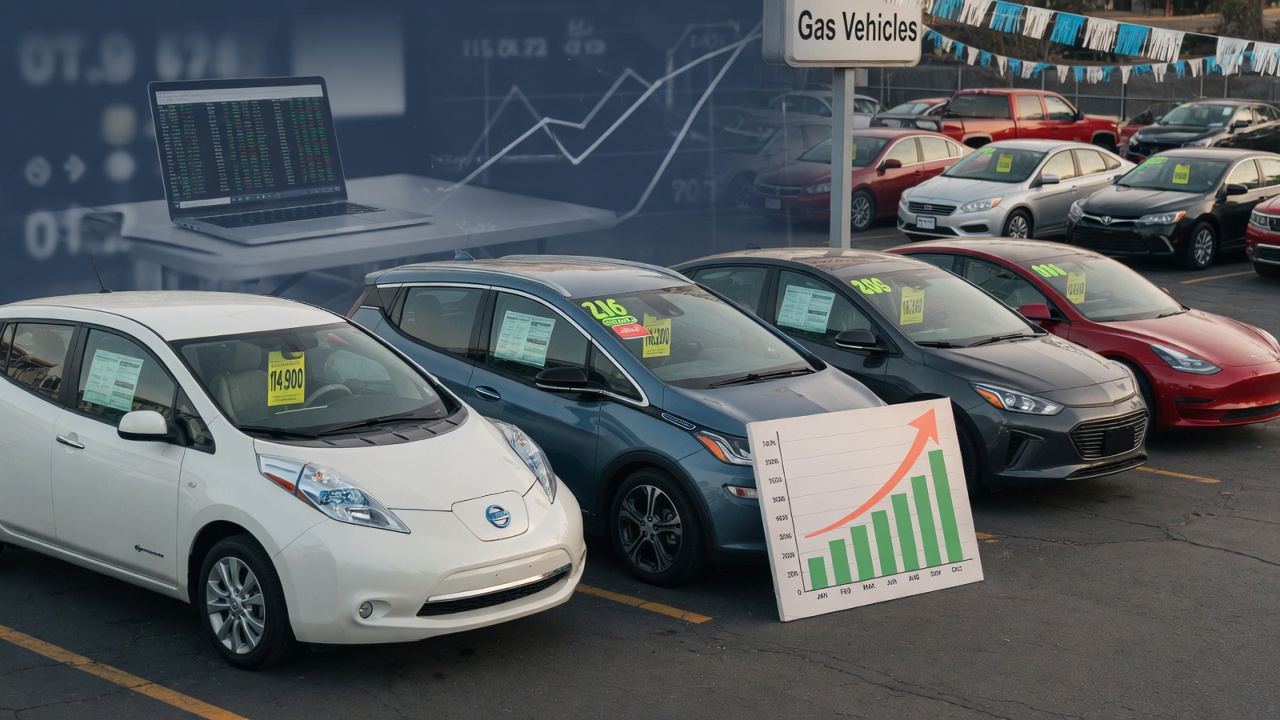 Used EV Sales Surge Amid Falling Prices and Shifting Demand