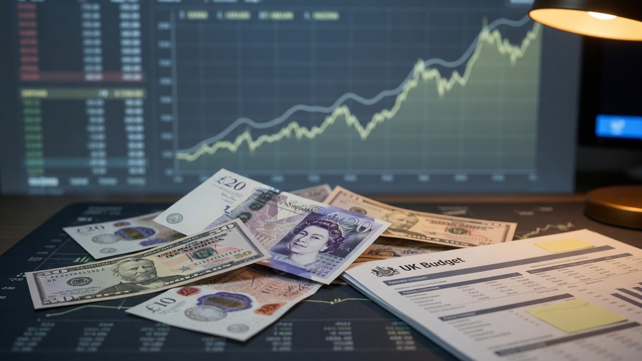 Sterling Poised for Strongest Monthly Gains in Months Amid UK Budget News