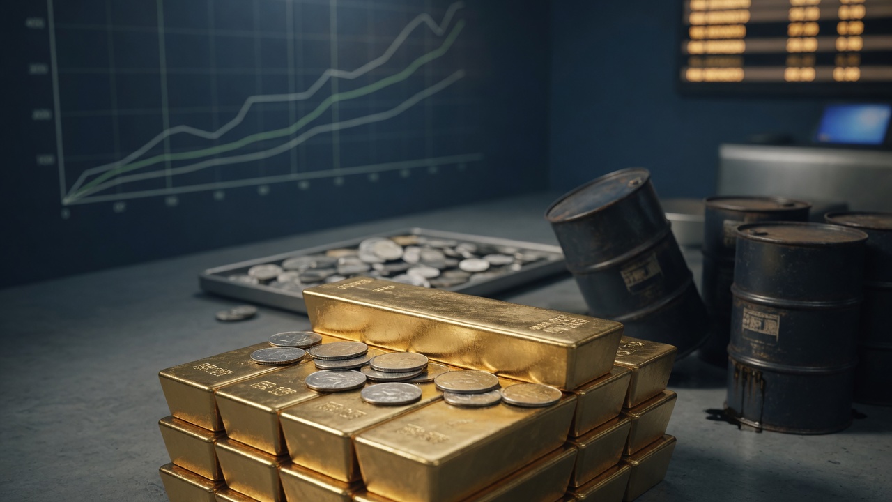 Gold and Silver Advance as Lower Oil Prices Ease Inflation and Rate-Hike Concerns