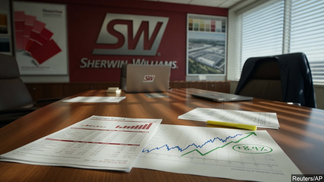 Sherwin-Williams Q2 Earnings Beat Drives 8% Stock Gain