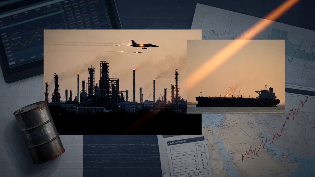 Oil Prices Jump Nearly 7% on Middle East Escalation