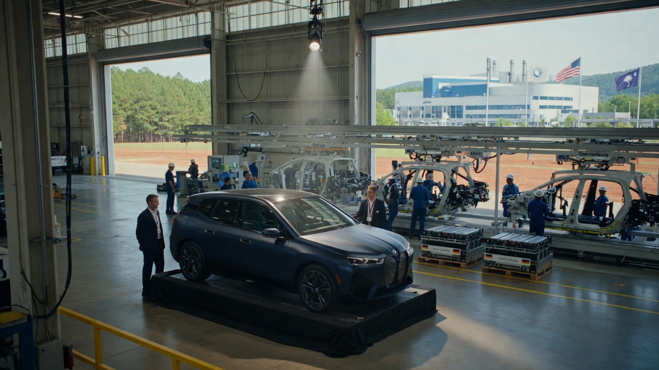 BMW Completes $1.7B Investment in U.S. EV Production Plants
