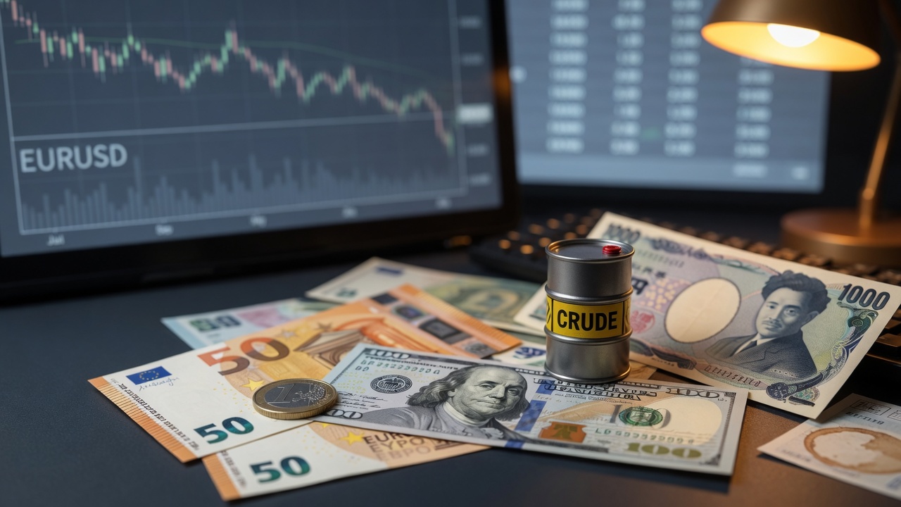 Dollar Eases as Oil Prices Fall on Middle East Conflict Pause