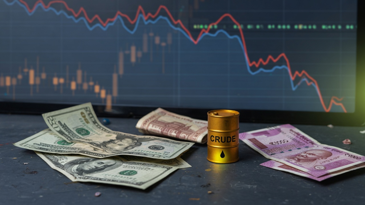 Indian Rupee Hits One-Month Low vs USD on Rising Oil Prices