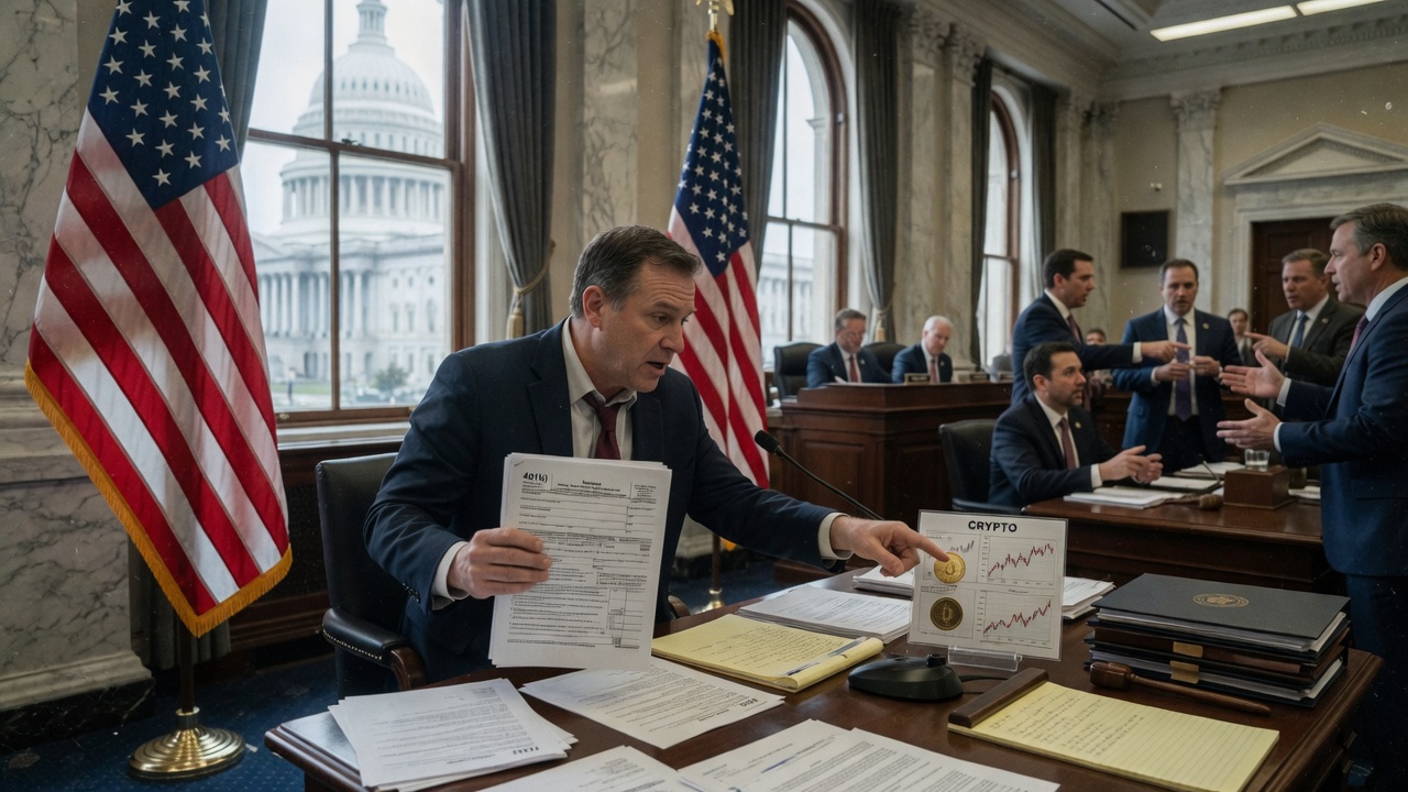 U.S. House Democrat Condemns Crypto in 401(k)s Amid Clarity Act Debate