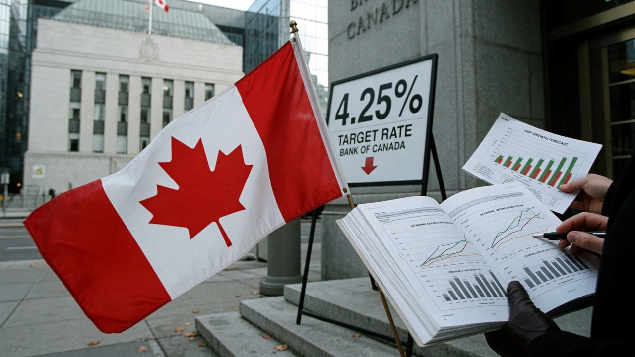 Bank of Canada Holds Rates at 2.25%, Cuts 2026 Growth Forecast