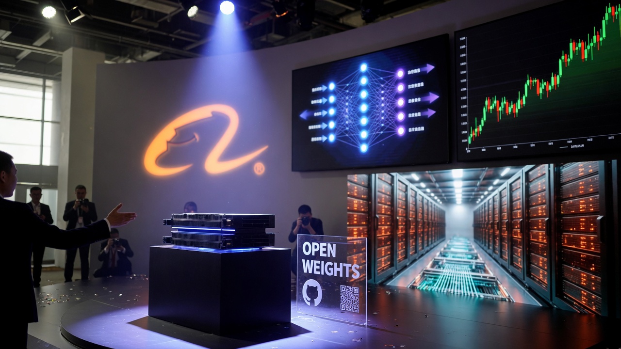 Alibaba Unveils Qwen3.8-Max Model, Boosting Shares on Open-Weights Release