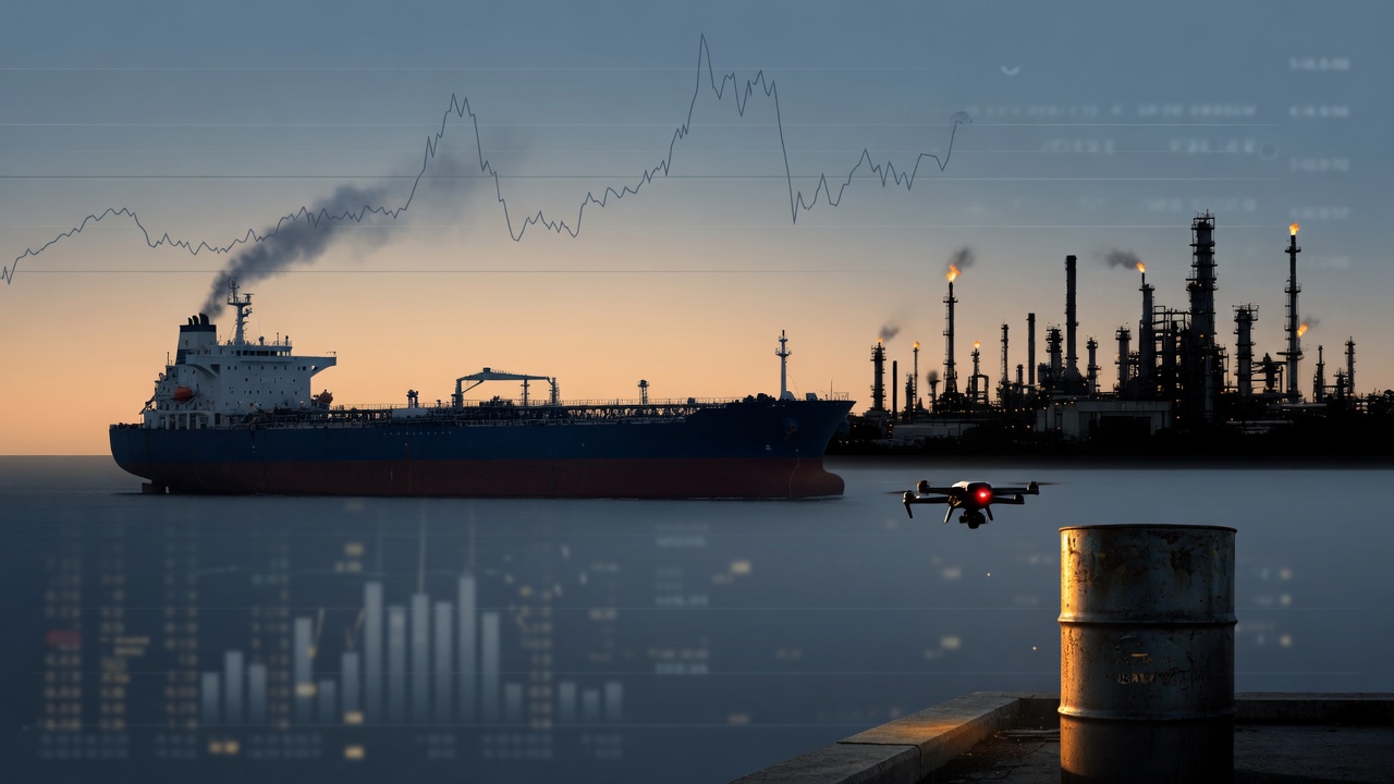 Oil Prices Surge Amid Energy Shock and Tanker Attack