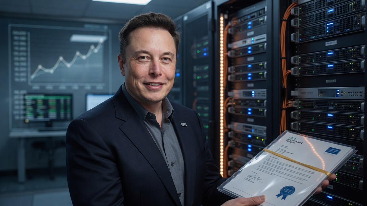HPE secures over $1B AI server deal with X
