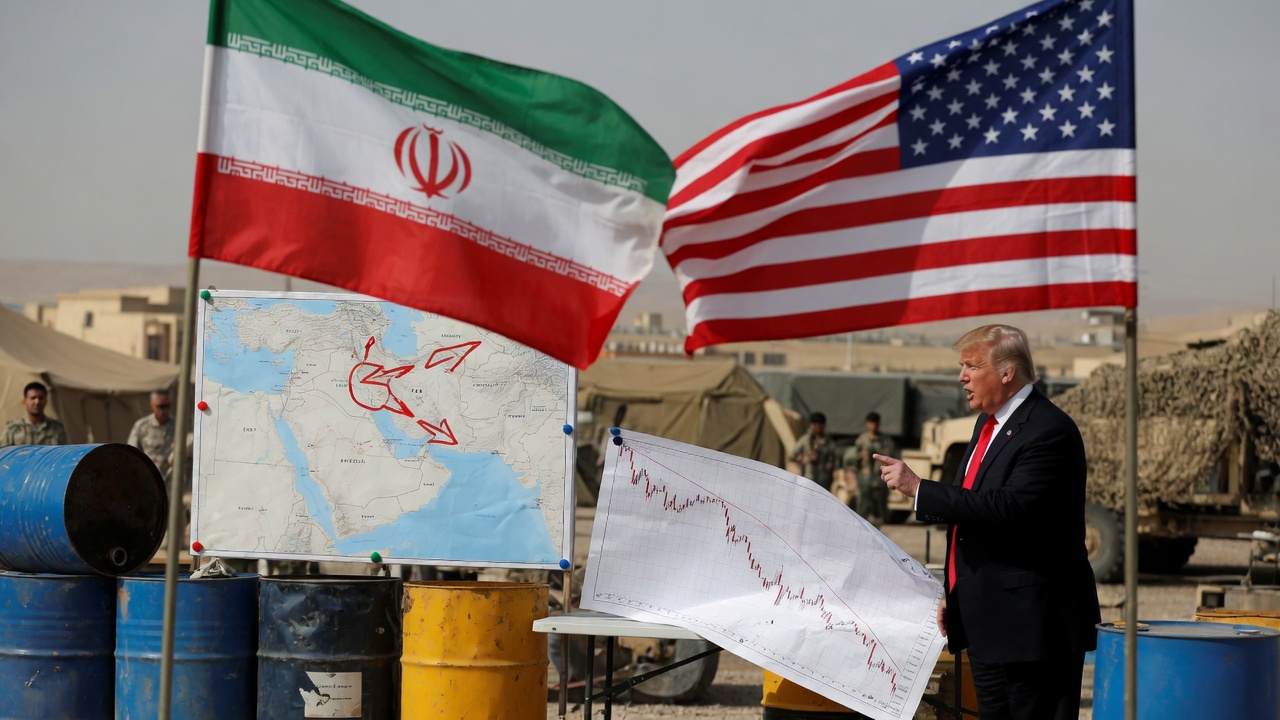 Oil Jumps and Stocks Drop on Iran Escalation