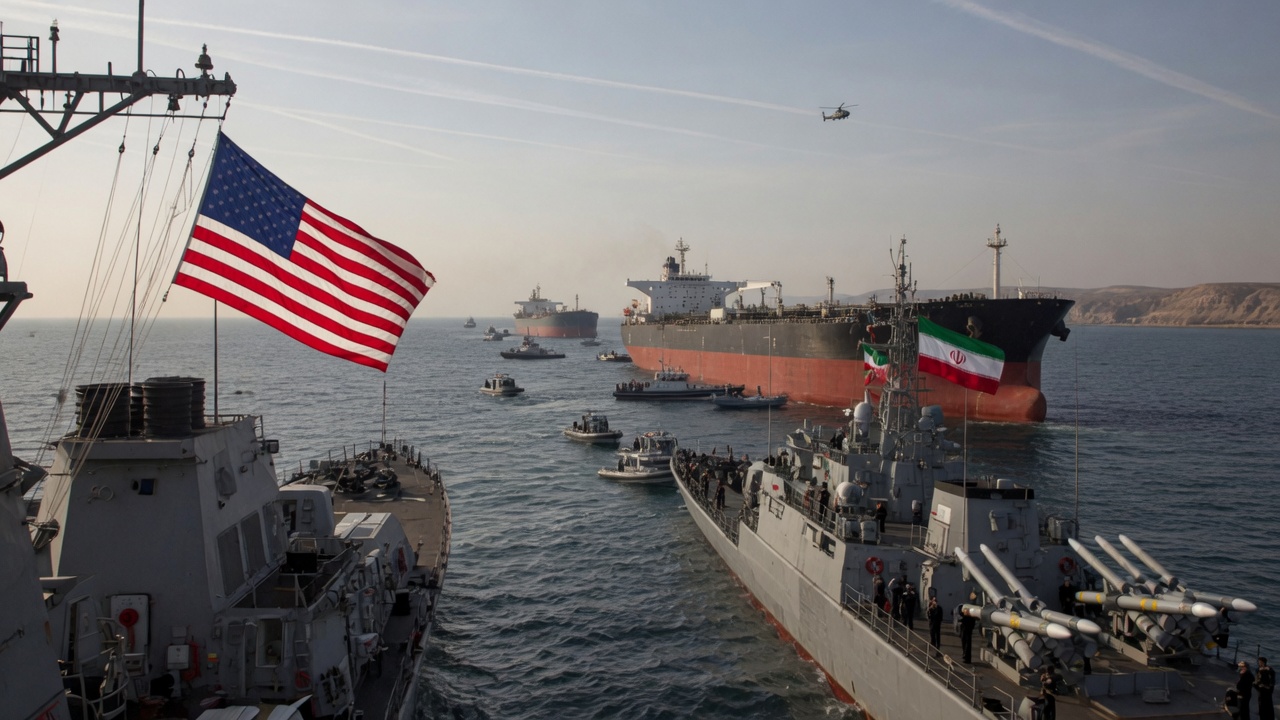 US-Iran Conflict Escalates with Hormuz Blockade Threat
