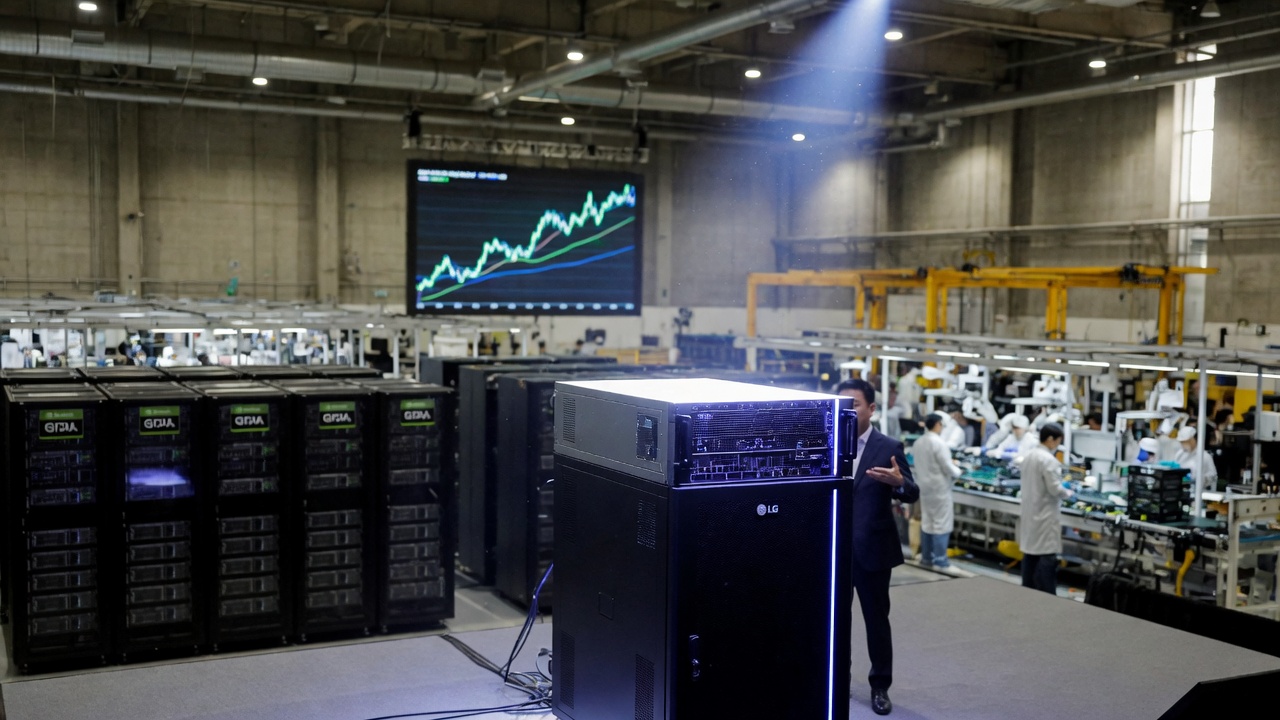 LG Electronics to Build Nvidia AI Servers, Shares Rise