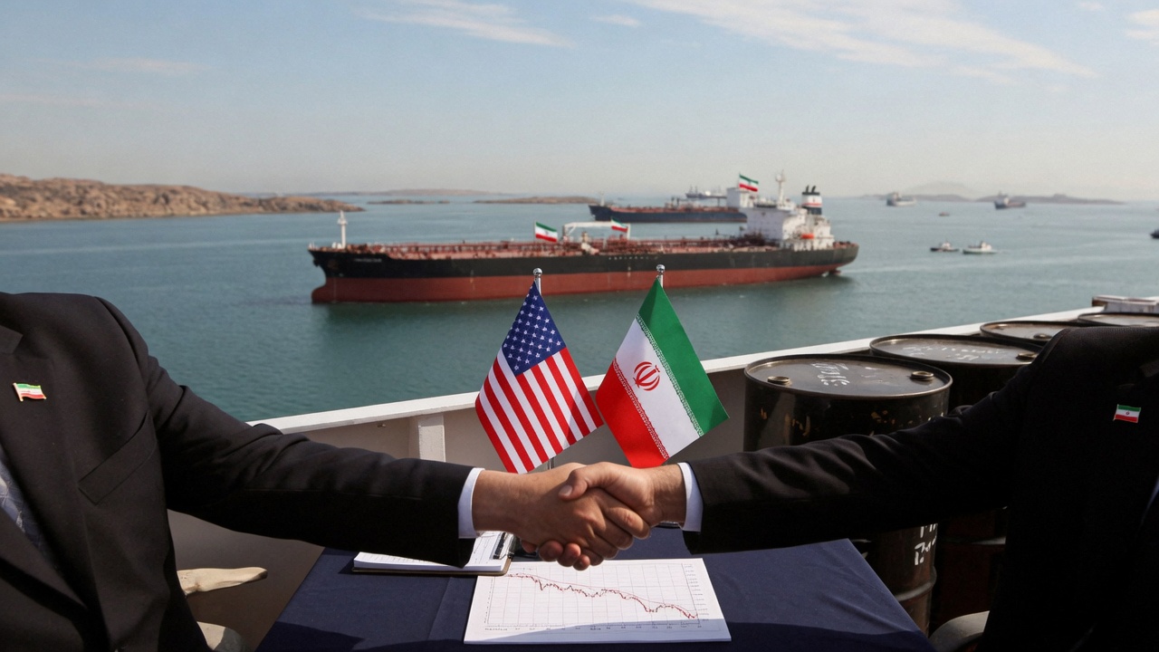 US-Iran Talks Signal Potential Hormuz Reopening, Oil Drops 4%