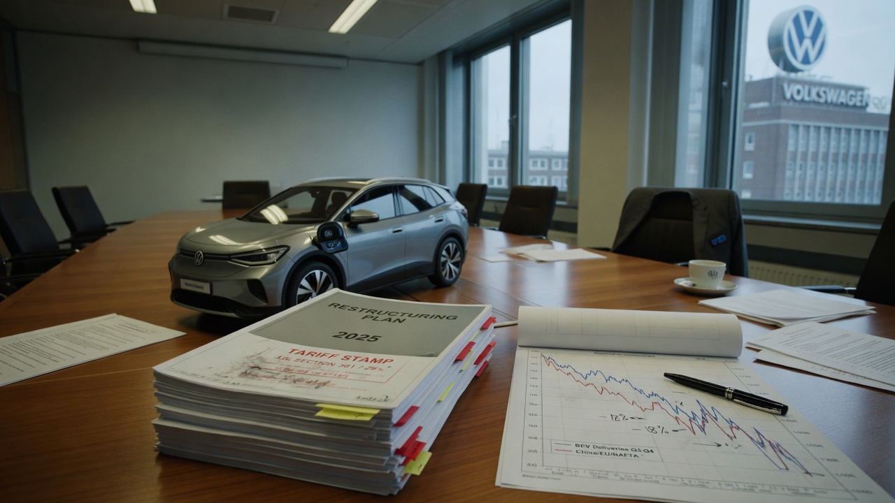 Volkswagen Cuts 2026 Sales Growth Forecast Amid Tariffs and Competition