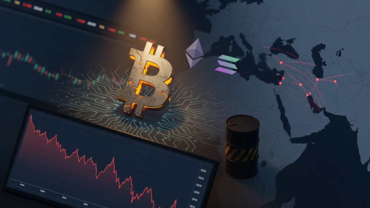 Bitcoin Falls Below $64,000 Amid Equity Retreat and Geopolitical Tensions
