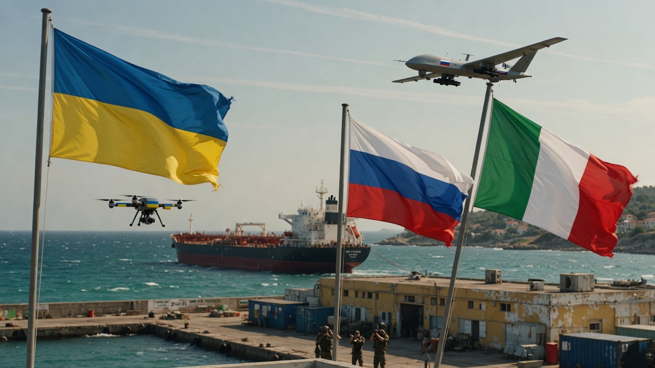 Ukrainian Drones Strike Russian Targets as EU Boards Sanctioned Shadow Fleet Tanker