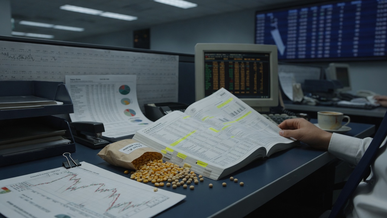 Grain Futures Drop After USDA Increases Crop-Supply Estimates