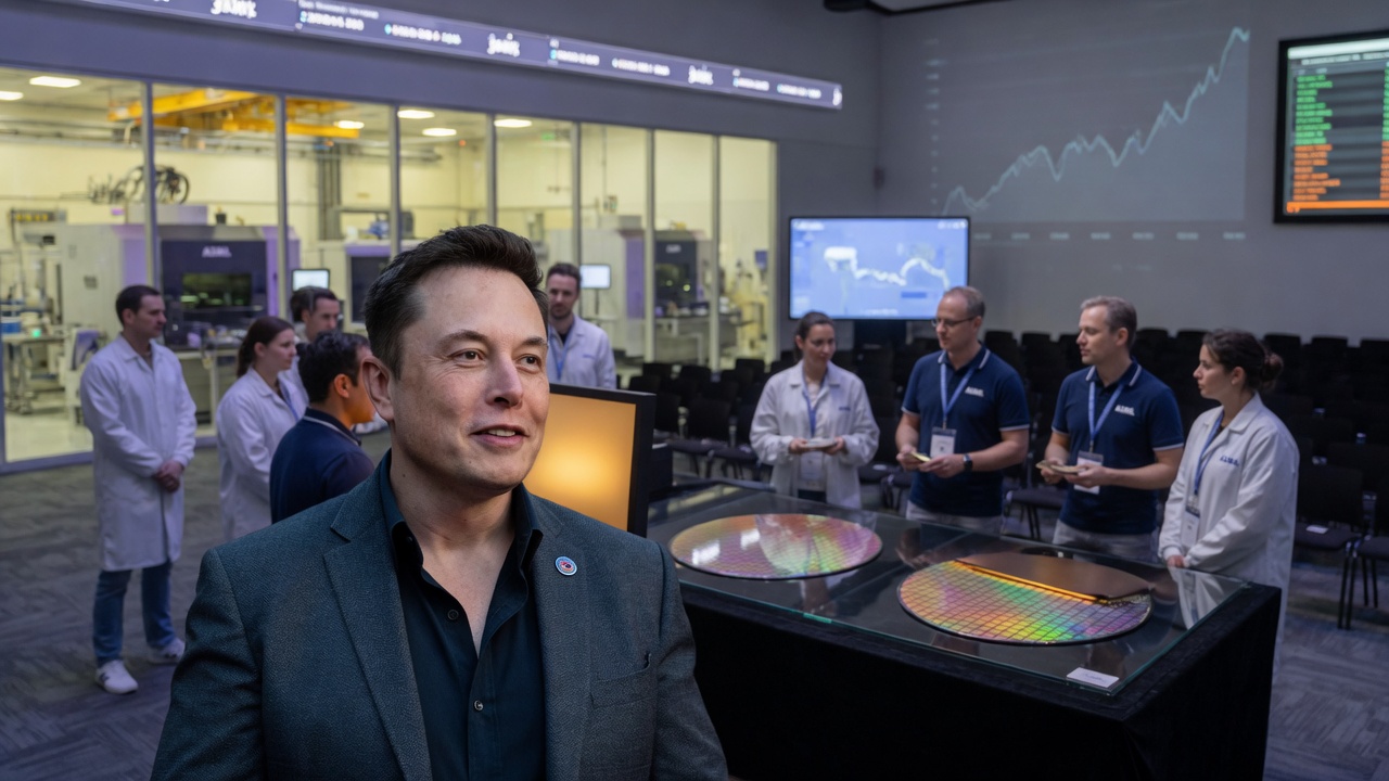 Elon Musk Addresses ASML Staff on Chip Manufacturing Push