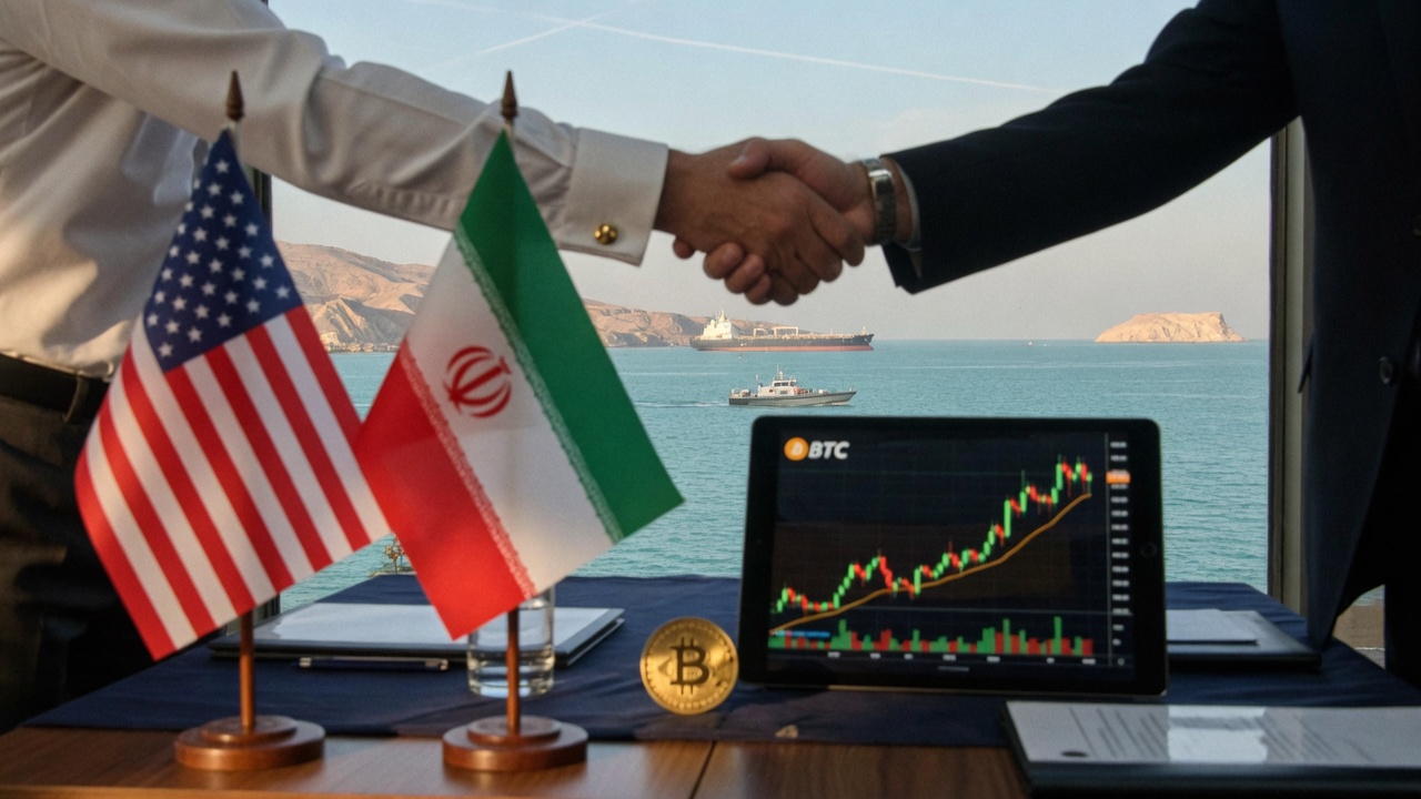 Bitcoin Hits Two-Week High on US-Iran Deal