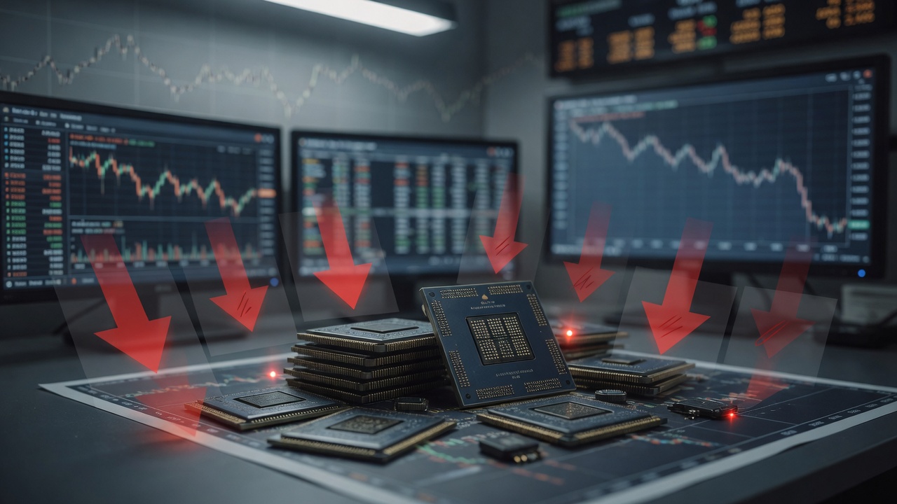 Chip stocks shed $1 trillion in selloff led by Nvidia