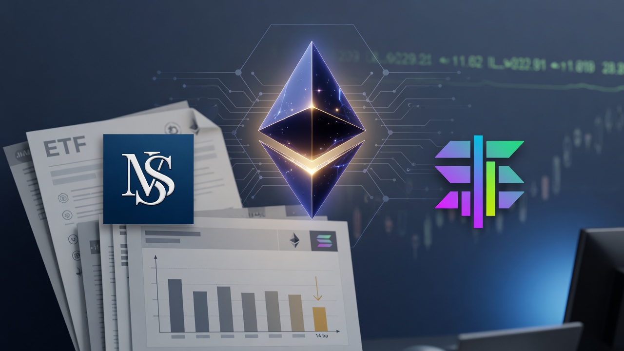 Morgan Stanley Launches Low-Cost Ether and Solana ETFs at 14 Basis Points