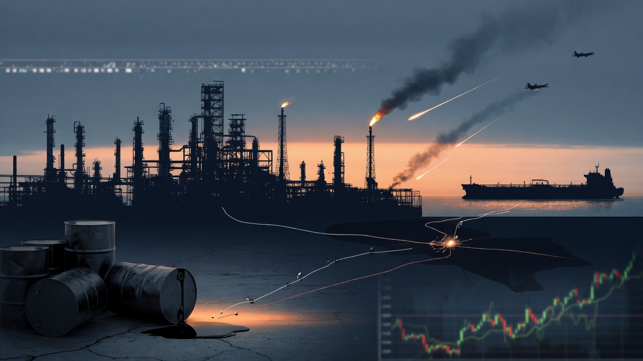 Oil Surges on Escalating Middle East Airstrikes and Supply Concerns