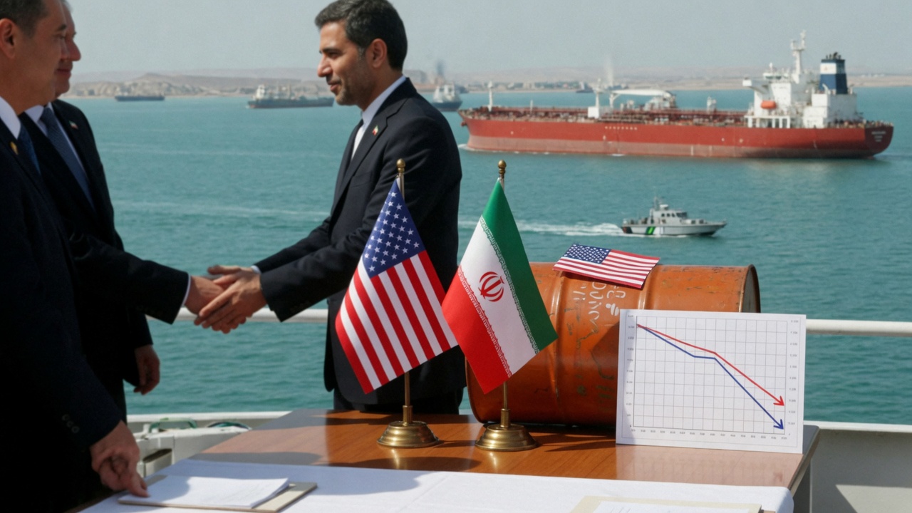 Oil Prices Tumble on US-Iran Peace Deal