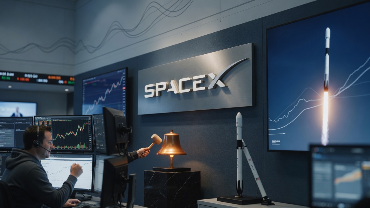 SpaceX Shares Soar in Debut Amid Retail Frenzy