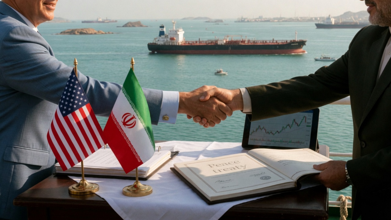 US and Iran Reach Peace Deal, Easing Oil and Inflation Pressures