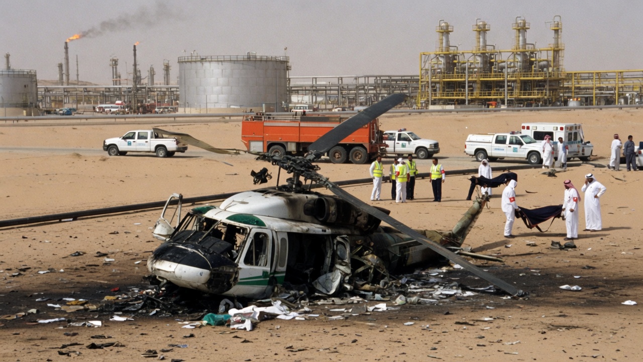 Saudi Aramco helicopter crash kills 14 nationals