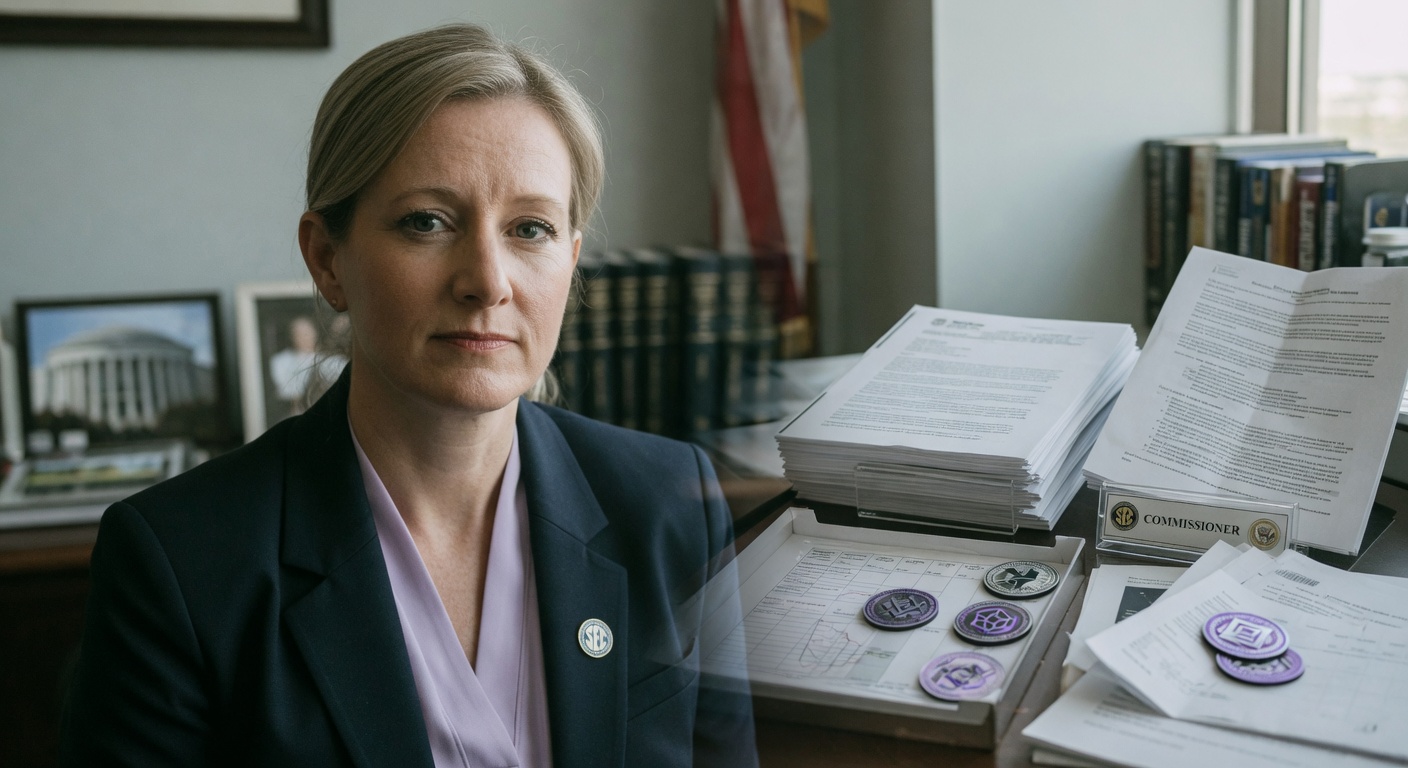 SEC Commissioner Peirce Counters Views on Crypto Rule Fostering Synthetic Tokens