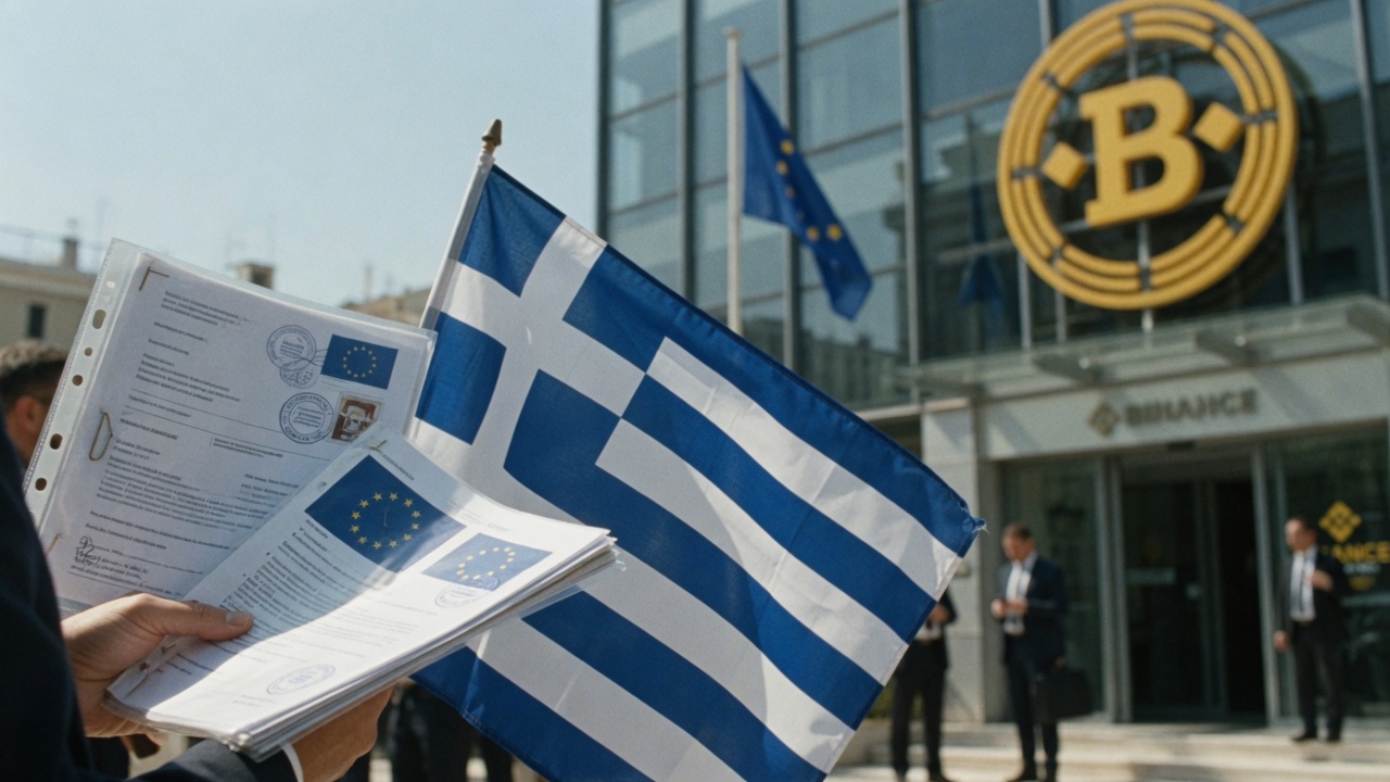 Binance Withdraws Greek MiCA Bid Amid EU Regulatory Pressures