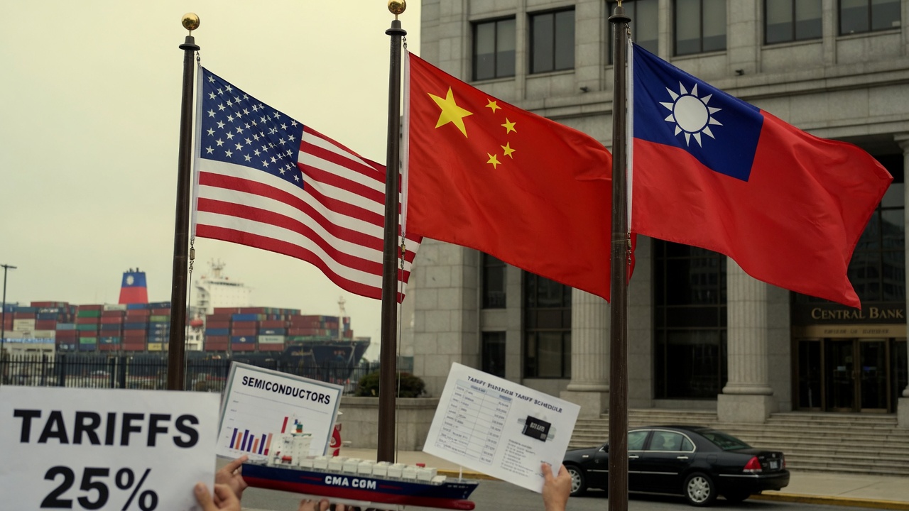 US-China Trade Tensions Over Taiwan