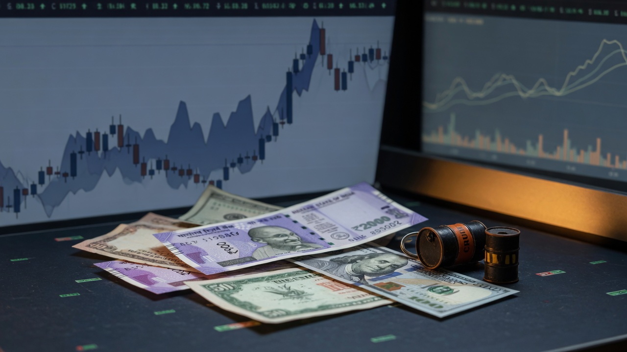 Indian Rupee Rally Tested by US Yields and Oil Volatility