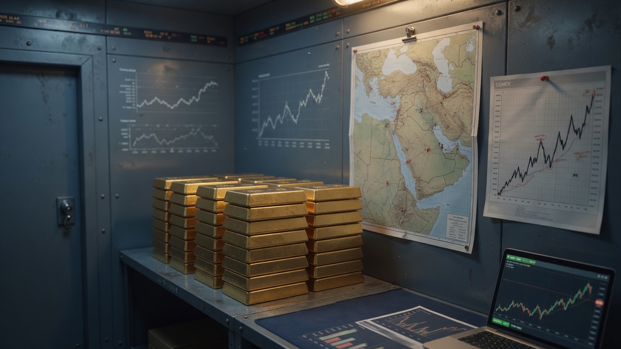 Gold Prices Rise Amid Geopolitical Tensions and Fed Policy Signals